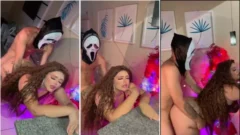 Adélia Cidrão, famosa chica rizada de OnlyFans, se excita mucho y tiene orgasmos cuando se entrega a sus videos íntimos