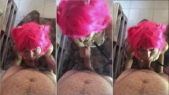 Hendy Foxxx hace una mamada con un collar de perro