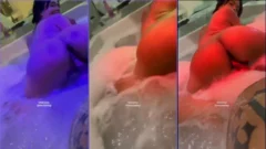 vicrso jodidamente caliente a cuatro patas en el jacuzzi de un motel