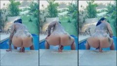 Camila Becker se divierte masturbándose, llegando al orgasmo lleno de placer