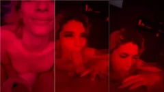 Lulu Witox mece su boca sedosa y sabe cómo satisfacer una polla erecta como nadie