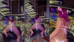 Vídeos de Belle Belinha realizando twerk con las bragas ceñidas a la entrepierna