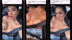 Karla Bustillos se pasea en el coche para sus seguidores