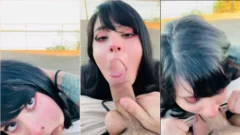 Lua Uchiha es una chica gótica a la que le encanta dar oral y grabar todas las guarradas