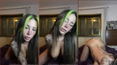 Influencer rockeando a Alex Mucci dejando locos a onlyfans seguidores con sensual sesión de fotos en la cama