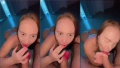Michelly Ruiva presume su sensualidad y se desempeña increíblemente bien en el oral