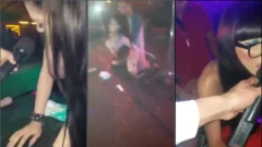 Giselle Montes demuestra su talento en el escenario del Puteiro lidiando con los bien dotados