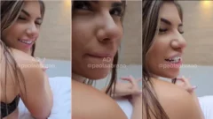 Paolla Abraão disfruta de su intimidad sin restricciones entregándose al placer con su pareja
