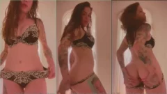 Maru Karv mostrando su Privacy con un plug anal