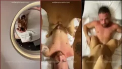 Mini Gabys sin ropa follando con un barbudo guarro