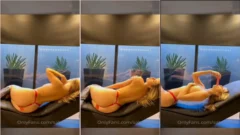 Argentina Sabrina Cortez follando oral caliente y masturbándose el coño con un juguete sexual