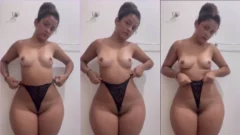 Dinalva Vasconcelos fue atrapado en Internet ajustando las bragas profundamente