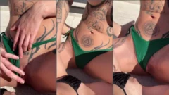 Psylunar tomando sol tranquilamente en la azotea del edificio