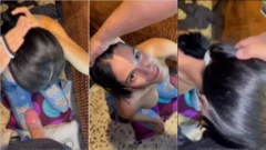 ¡La Safadinha de Sophia Leeh está dando un espectáculo a la espesa chico del niño allí en Onlyfans