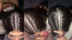 ¡XXX apareció en Internet de una manera muy audaz, a cuatro patas y deleitando con todo lo que sucedió