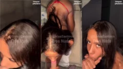 ¡Lívia Santos haciendo esa relación íntima y recibiendo placer en la boca! ¡Privacidad del mundo porno