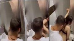 Maldito fuego que se filtró en Internet, haciendo ese espectáculo en el baño de la fiesta