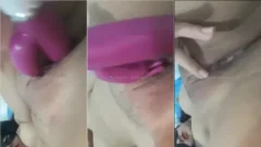 Follando a la joven, película amateur, todo el gato húmedo se rinde al placer en un video porno