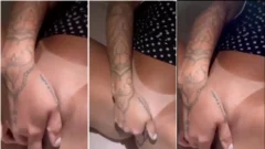 Gabi Sousa, disfrutando de su privado y divirtiéndose con los dedos en intimidad