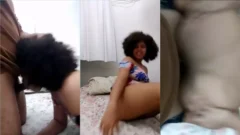 ¡Viralizó un video de una mulatinha traviesa que le encanta chupar y mostrar el trasero