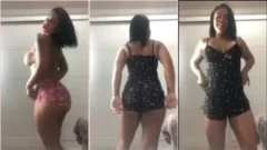 Coroa subió a la web desnudándose y quedó completamente desnuda con un desnudo Leaked