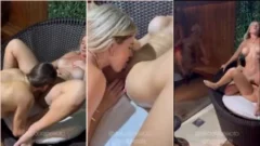 ¡Debora Peixoto se divierte con su amiga realmente caliente