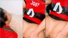 ¡Flamenguista Josy divirtiéndose con el Bei con cuatro chicos y una polla muy dura