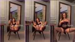 Ketlin groisman abriéndose de piernas y mostrando su coño rosado