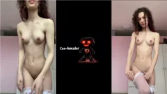 A joven flaca se le filtraron fotos desnuda en la web durante una videollamada